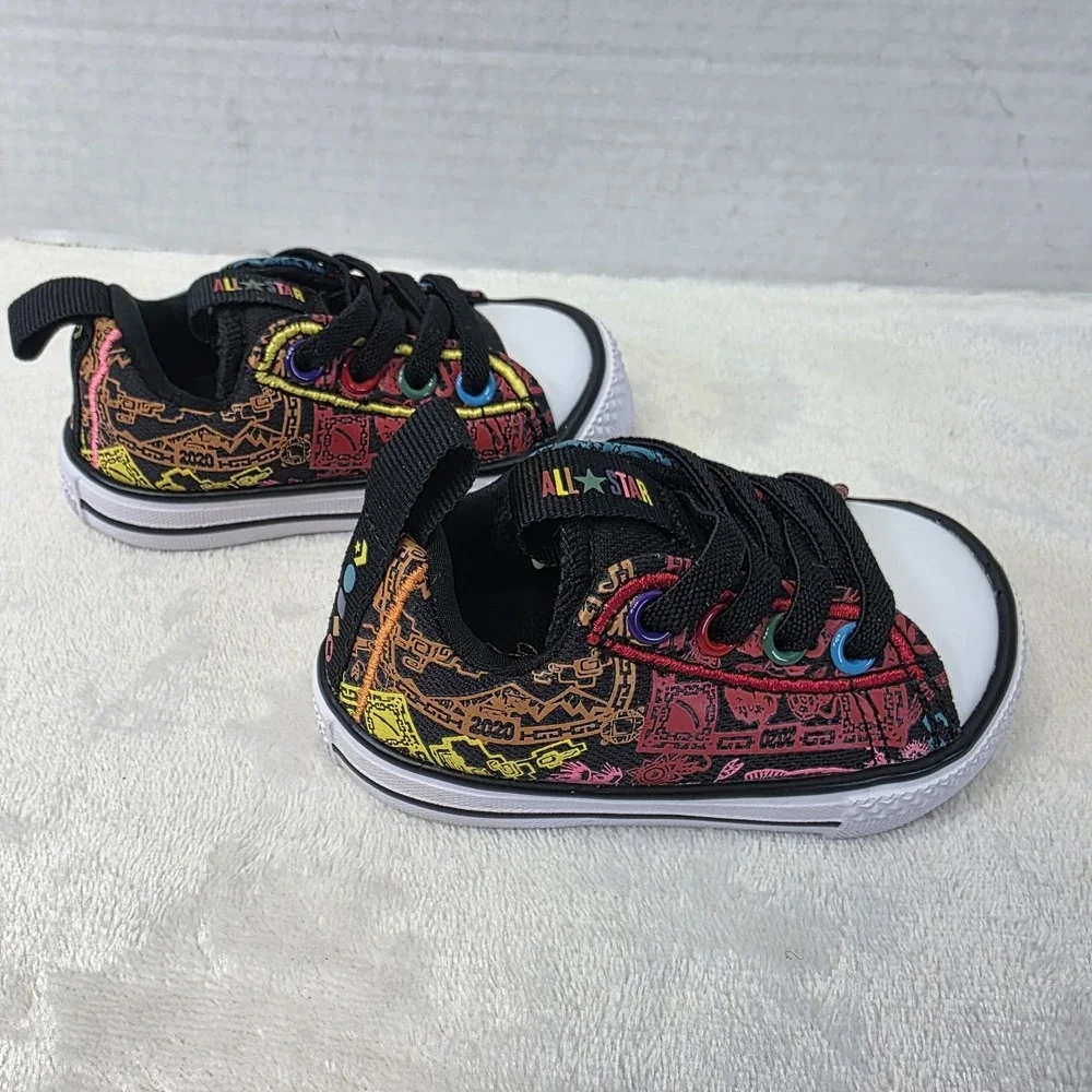 Converse Chuck‎ Taylor Low Top Chinese Lunar New Year 2020 Sneaker Toddler Sz 4